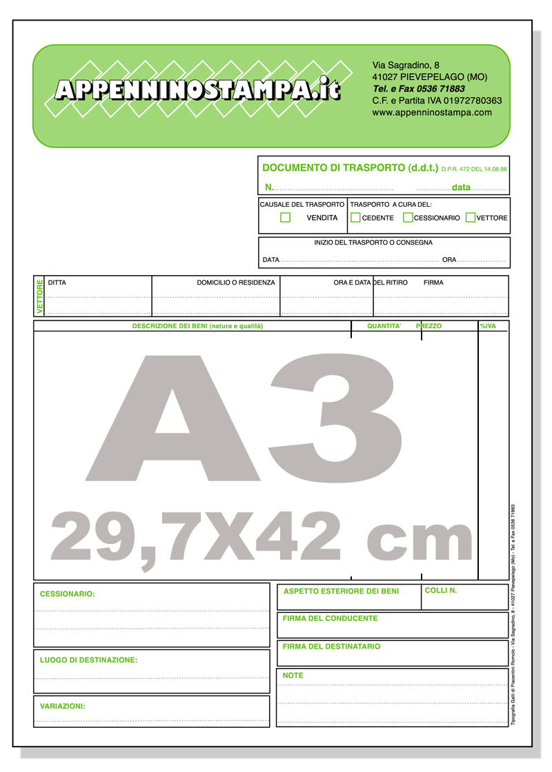 BLOCCHI AUTORICALCANTI A3