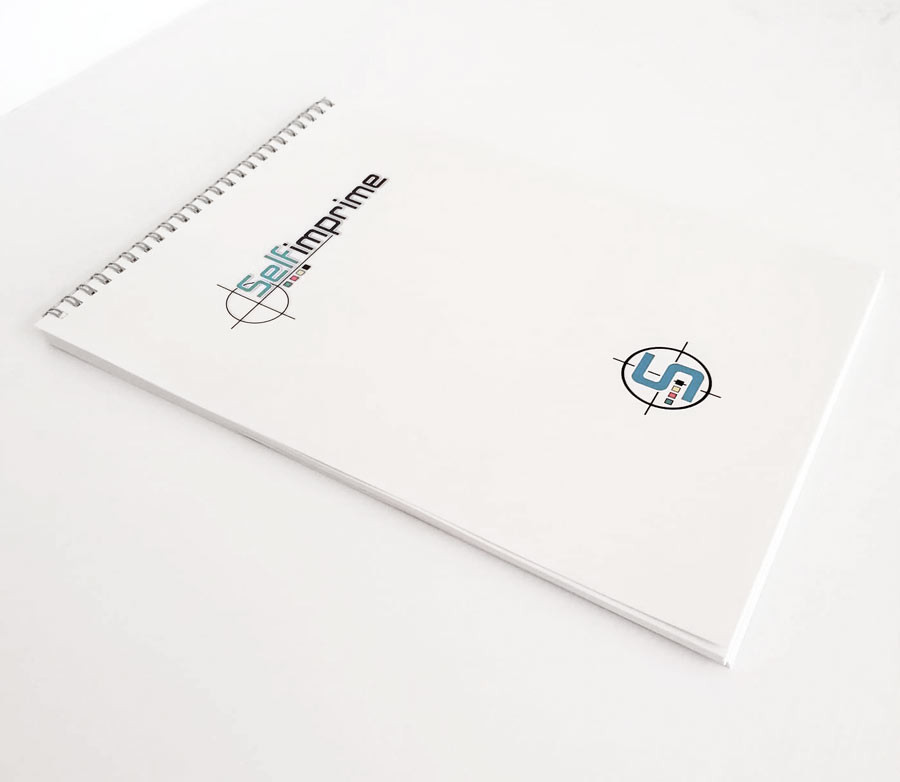 Block notes con spirale A4