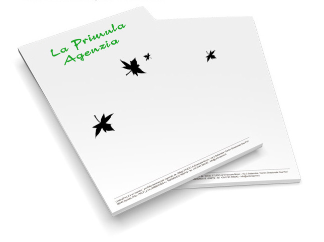 Block notes A5 incollati