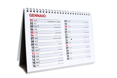 Calendario da tavolo