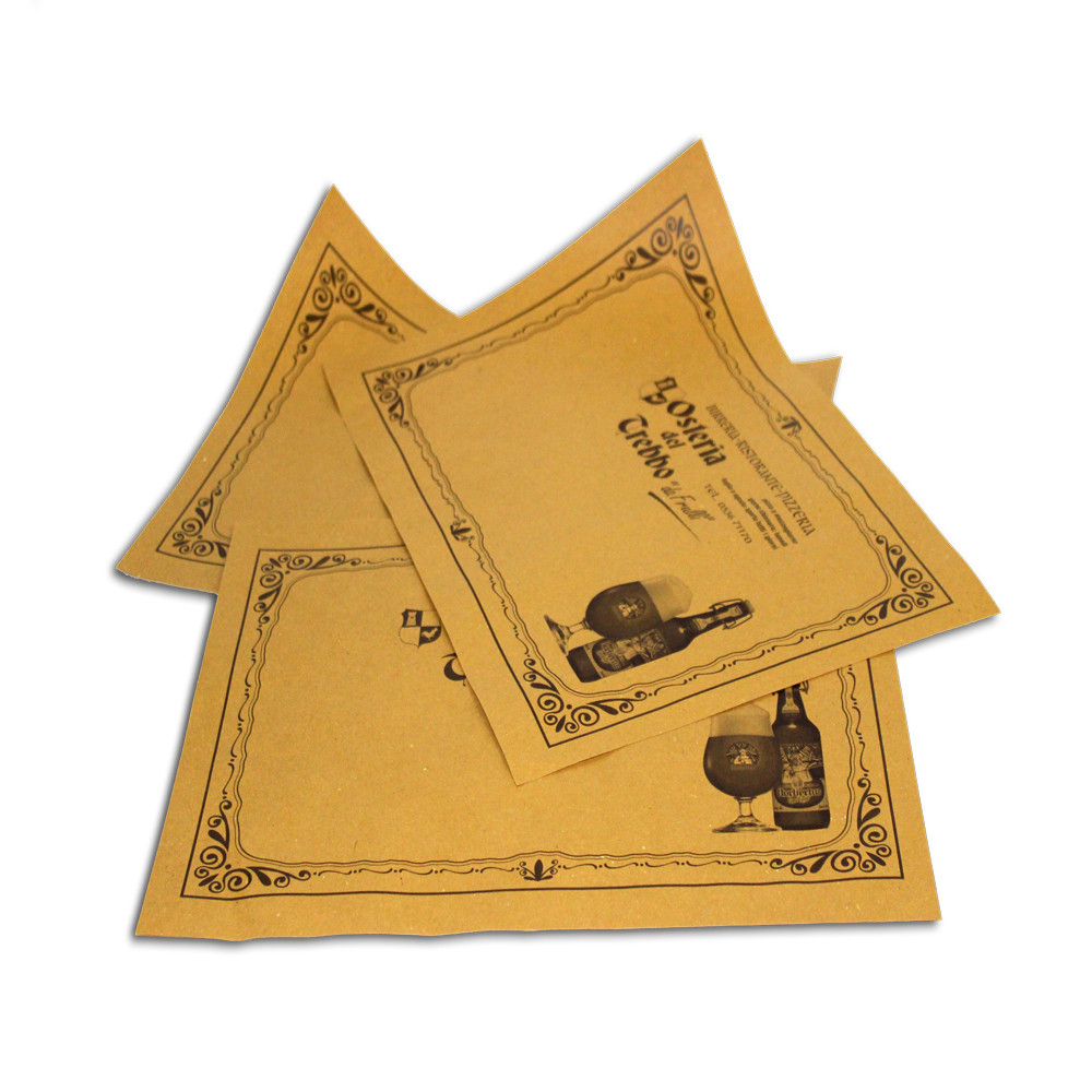 tovagliette in carta paglia 