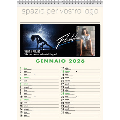 Calendario illustrato Films iconici