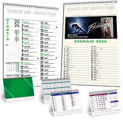 Calendari personalizzati